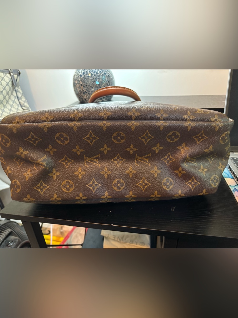 Authentic Louis Vuitton Monogram Deauville Satchel-GUC - Picture 5 of 16
